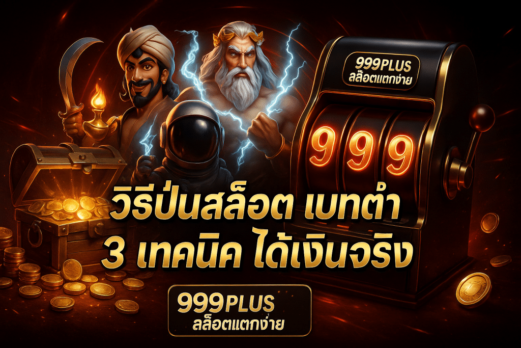 วิธีปั่นสล็อต เบทต่ำ