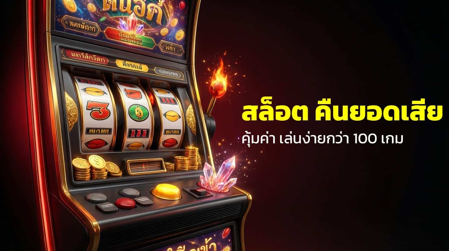สล็อต คืนยอดเสีย รายวัน