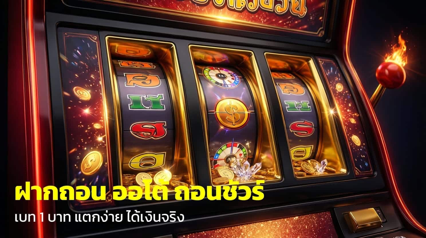 ฝากถอน ออโต้ ถอนชัวร์