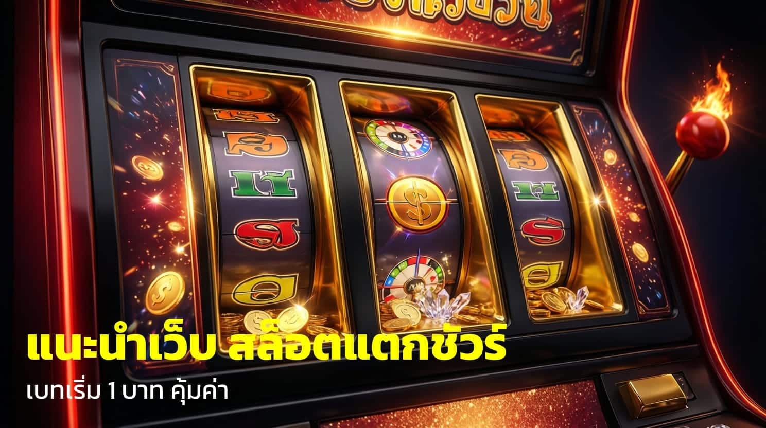 แนะนำเว็บ สล็อตแตกชัวร์